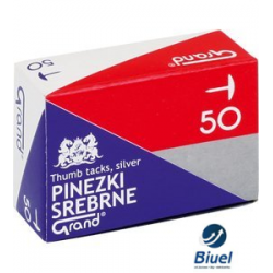 Pinezki srebrne S50...